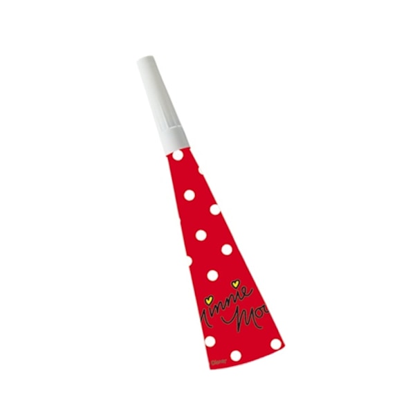 Disney Polka Dot Minnie Mouse Ljudpipa (6-pack) En Storlek R Red/White One Size