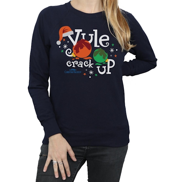 National Lampoon´s Christmas Vacation Dam/Damer Yule Crack Navy Blue XXL