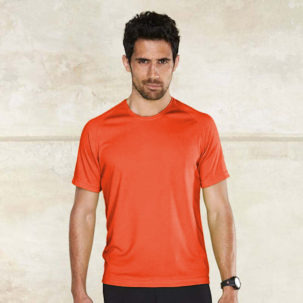 Kariban Proact Sports / Träning T-shirt 2XL Fluorescerande Orange Flourescent Orange 2XL