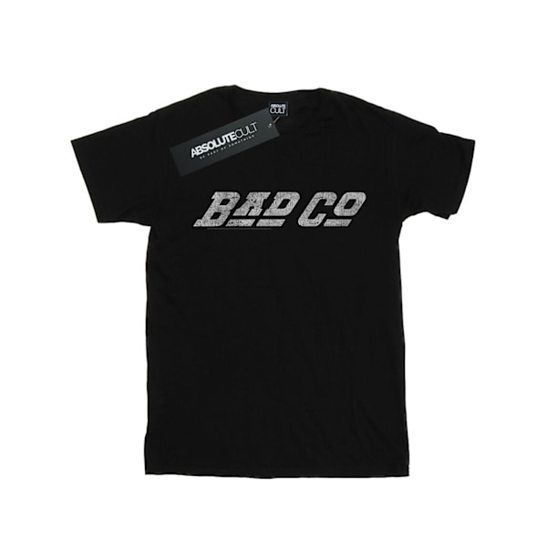 Bad Company Herr Straight Logo T-Shirt S Svart Black S