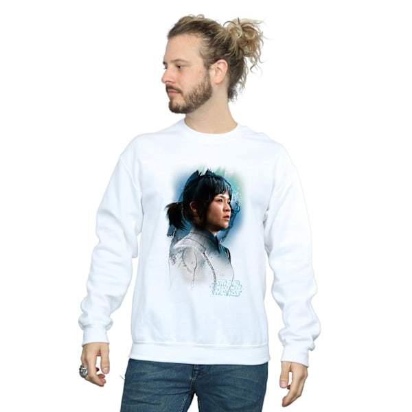 Star Wars The Last Jedi Rose Tico Borstad Sweatshirt XXL W White XXL