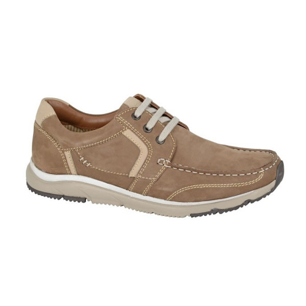 Roamers Nubuck Superlight Casual Skor Herr 8 UK Beige Beige 8 UK