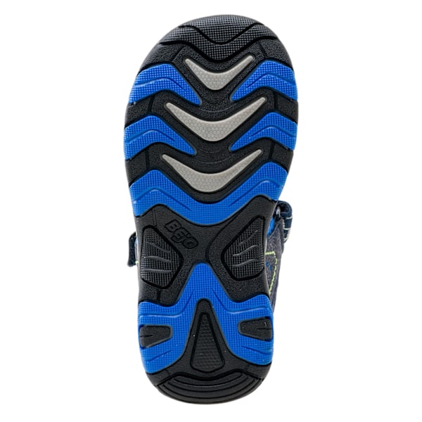 Bejo Barn/Kids Elsi Lädersandaler 7.5 UK Barn Navy/Lake Navy/Lake Blue/Lime 7.5 UK Child
