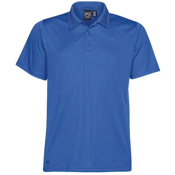 Stormtech Mens Eclipse H2X-Dry Pique Polo S Azure Blue Azure Blue S