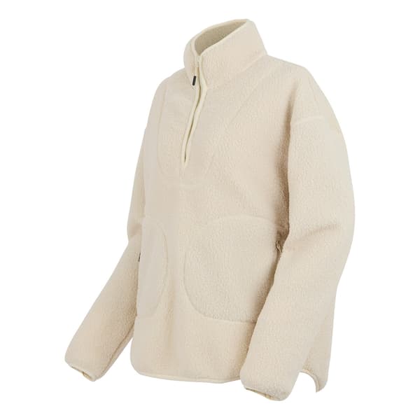 Regatta Dam/Dam Frankie Abstract Borg Half Zip Fleecejacka Light Vanilla 18 UK