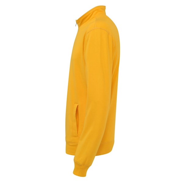 Cottover Unisex Vuxen Halv Zip Sweatshirt L Gul Yellow L