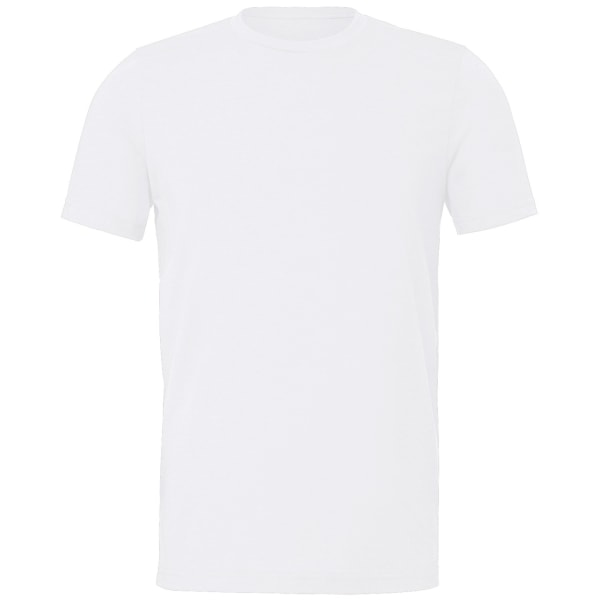 Bella + Canvas Unisex mockat tröja XXL Solid White Blend Solid White Blend XXL