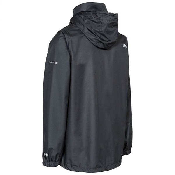 Trespass Mens Fraser II Vattentät Jacka XXS Svart Black XXS