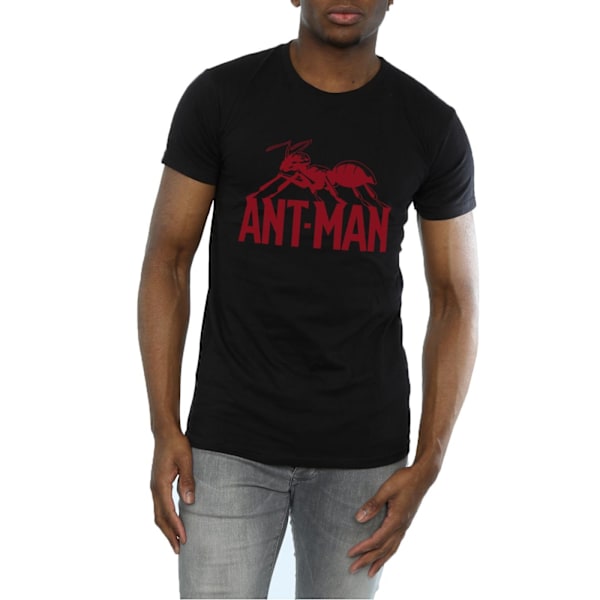 Marvel Ant-Man logotyp T-shirt M svart Black M
