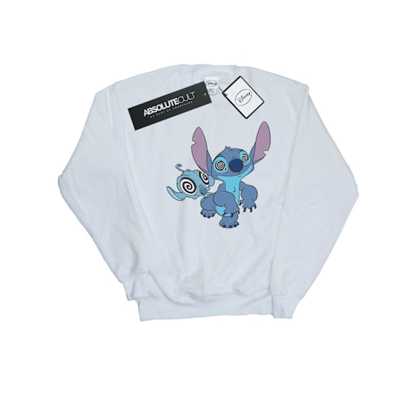 Disney Herr Lilo And Stitch Hypnotiserad Sweatshirt XL Vit White XL