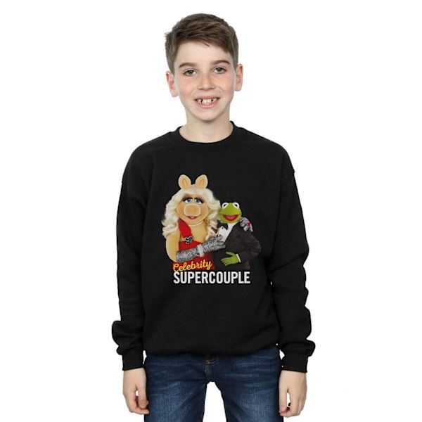Disney Pojkar The Muppets Kändis Superpar Tröja 7-8 År Black 7-8 Years