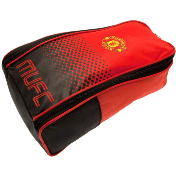 Manchester United FC Official Football Fade Design Bootbag One Red/Black One Size