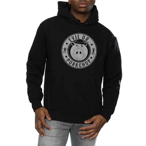 Disney Herr Toy Story Evil Dr Pork Chop Hoodie L Svart Black L