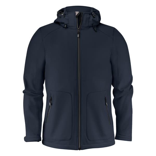 Printer Herr Karting Soft Shell Jacka XXL Mörkblå Dark Navy XXL