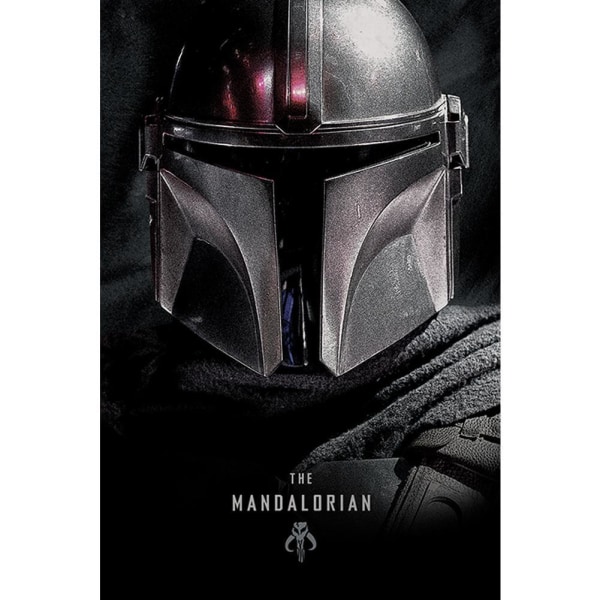 Star Wars: The Mandalorian Dark Poster One Size Black Black One Size