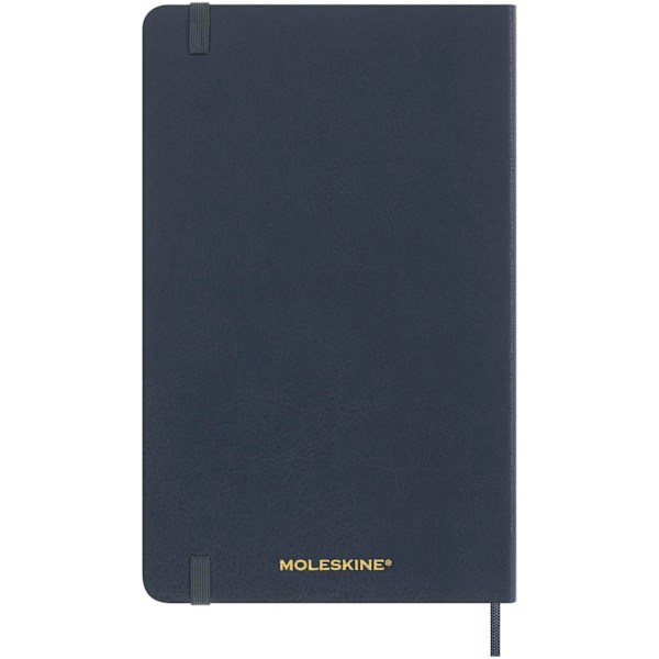 Moleskine Capri Mjukpärm Anteckningsbok En Storlek Mellanblå Mid Blue One Size
