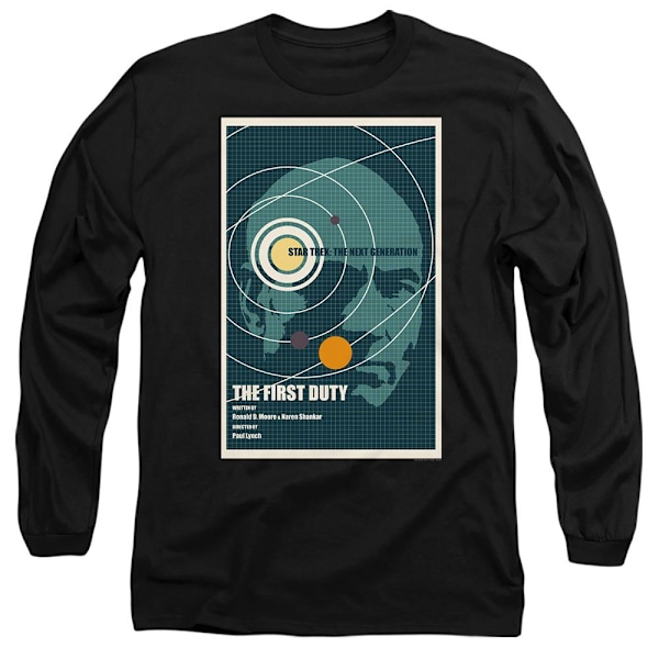 Star Trek Unisex Vuxen The Next Generation Säsong 5 Avsnitt 19 Black L