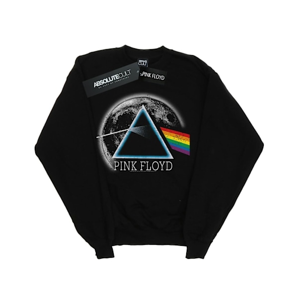 Pink Floyd Herr Dark Side Of The Moon Distressed Sweatshirt 4XL Black 4XL