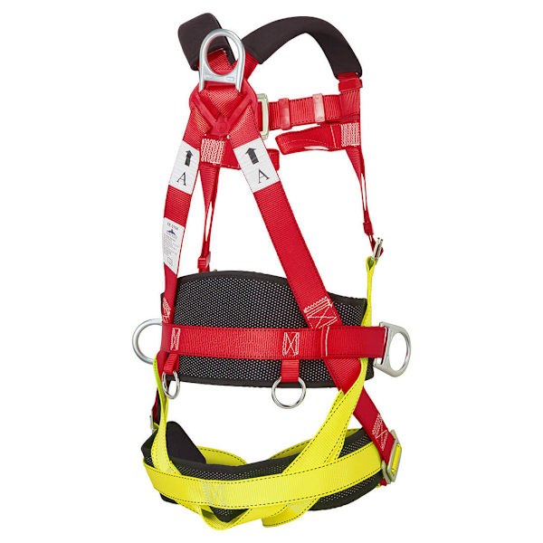 Portwest Comfort Plus 3-punktssele En Storlek Röd/Gul/Svart Red/Yellow/Black One Size