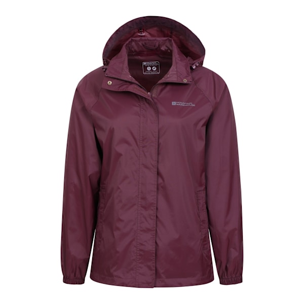 Mountain Warehouse Pakka II Vattentät Jacka för Kvinnor 10 Dark Purple 10 UK