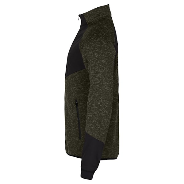 Clique Haines Fleecejacka för Herr XL Dimgrön/Svart Fog Green/Black XL