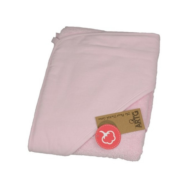 ARTG Baby Hooded Handduk One Size Ljusrosa Light Pink One Size