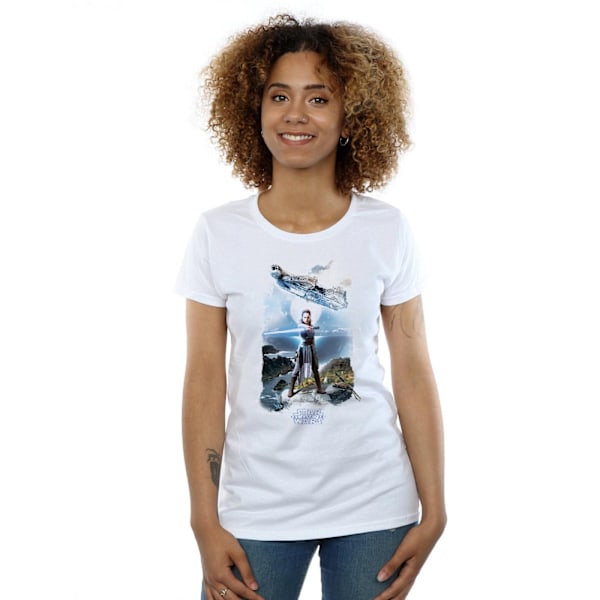 Star Wars: The Last Jedi Dam/Damer Rey Millennium Falcon Co White XL