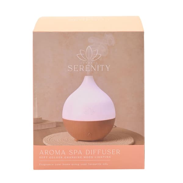 Serenity Färgskiftande Aromdiffuser One Size Vit White One Size