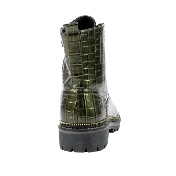 Lunar Dam/Dam Regan Croc Ankel Boots 6 UK Green Green 6 UK