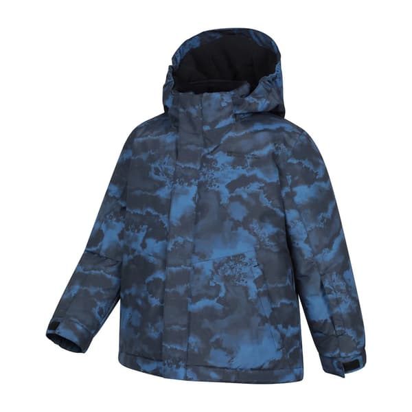Mountain Warehouse Barn/Barn Berg Abstrakt Skidjacka 7-8 Dark Blue 7-8 Years