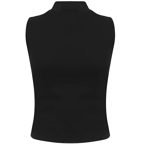 SF Dam/Kvinnor Hög Hals Tank Top S Svart Black S