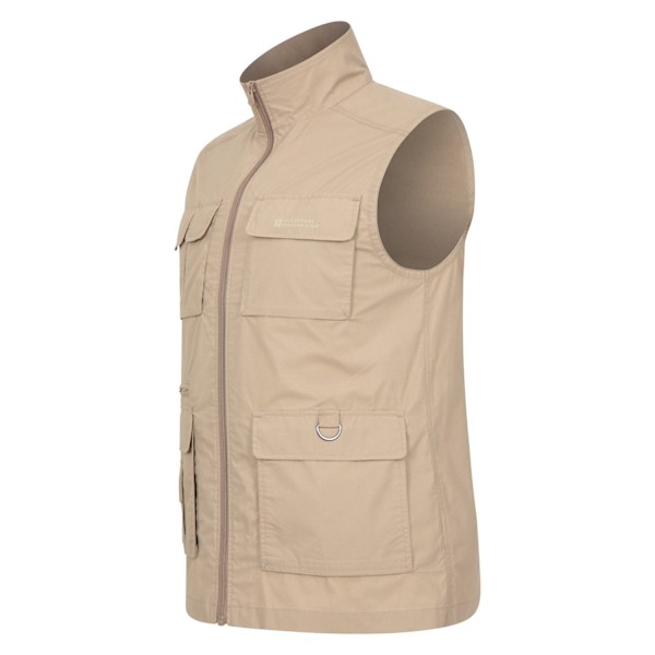 Mountain Warehouse Mens Trek II Gilet XL Beige Beige XL