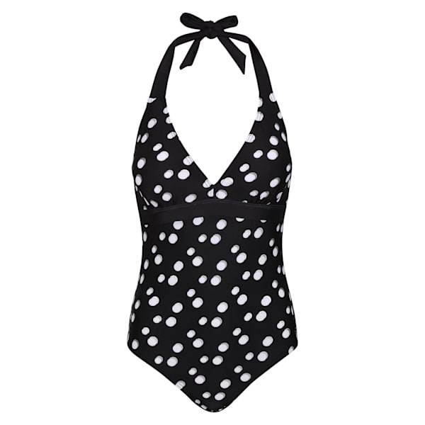 Regatta Dam/Kvinnor Flavia Polka Dot Baddräkt 10 UK Black/White 10 UK