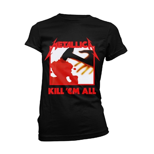 Metallica Dam/Kvinna Kill Em All Tracks T-shirt XXL Svart Black XXL