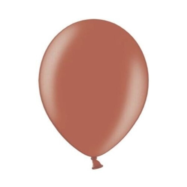 Belbal Gloss Ballong (Förpackning om 50) En Storlek Koppar Copper One Size