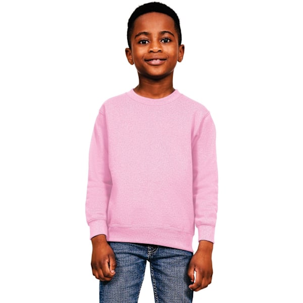 Casual Classics Barn/Barn Blended Ringspun Bomull Sweatshirt Light Pink 5-6 Years