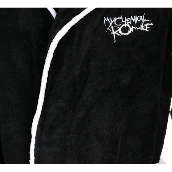 My Chemical Romance Unisex Vuxen The Black Parade Robe L-XL Bla Black/White L-XL