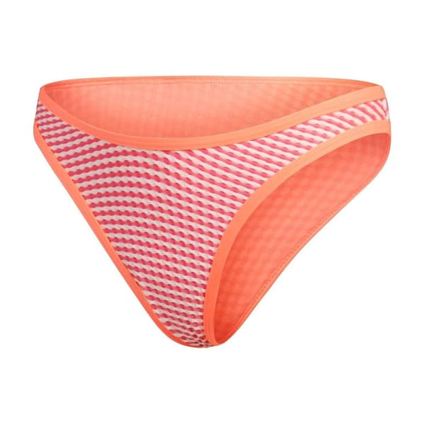 Speedo Dam/Kvinnor Gingham Bikiniunderdelar 14 UK Orange Orange 14 UK