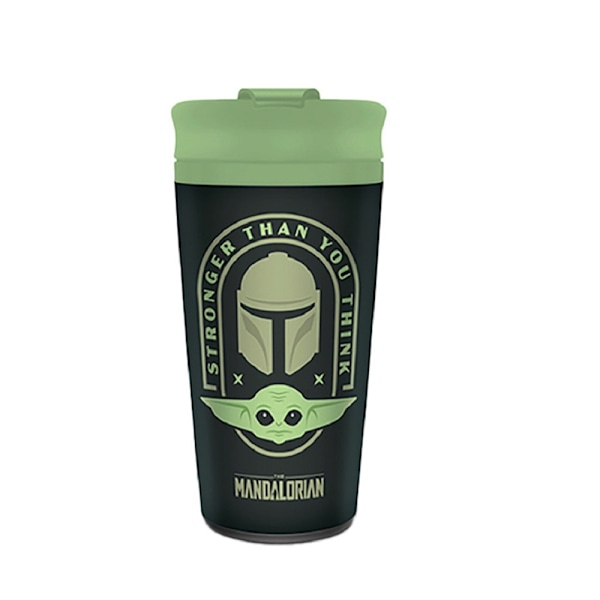 Star Wars: The Mandalorian Starkare Än Du Tror Metall Resemugg Black/Green One Size