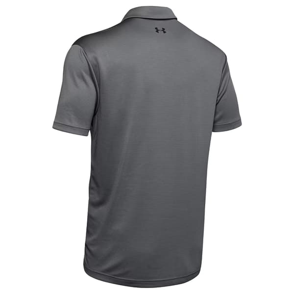 Under Armour Herr Tech Pikétröja S Grafit/Svart Graphite/Black S
