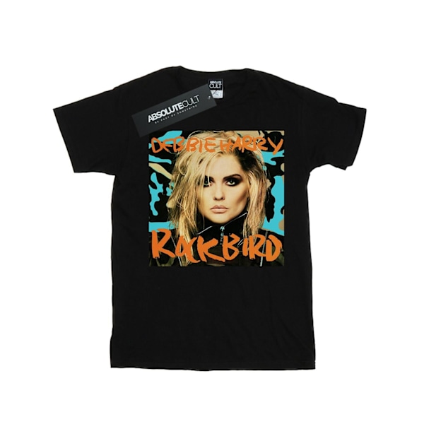 Debbie Harry Dam/Kvinnor Rockbird Cover Bomull Boyfriend T-Sh Black 3XL