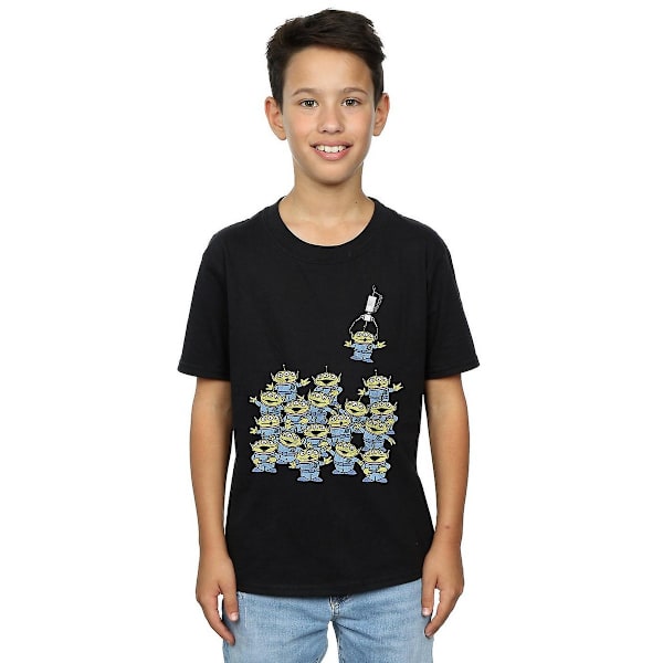 Toy Story Boys The Claw Bomull T-shirt 7-8 år Svart Black 7-8 Years