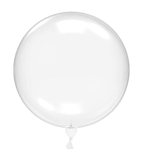 Realmax BoBo Transparent Bubble Ballong En Storlek Klar Clear One Size