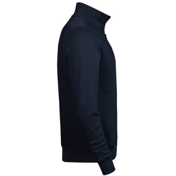 Tee Jays Herr Halv Zip Sweatshirt M Marinblå Navy M