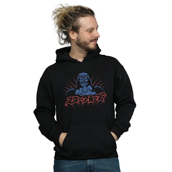 Star Wars Kanji Darth Vader Hoodie XXL Svart - Herr Black XXL