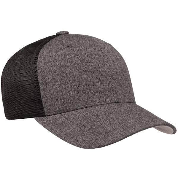 Flexfit Unisex Adult 110 Mesh Tvåfärgad Kepsen One Size Charcoal/Bl Charcoal/Black Melange One Size