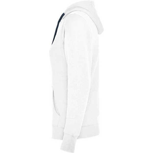 Roly Dam/Kvinnor Urban Hoodie M Vit/Marinblå White/Navy Blue M