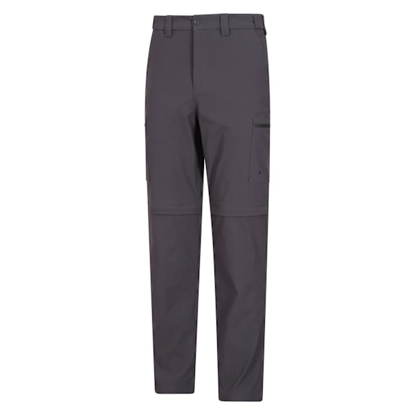 Mountain Warehouse Trek Stretch Convertible Byxor för Herr 40R G Grey 40R