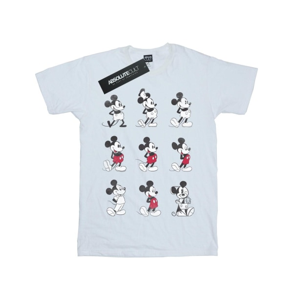 Disney Girls Musse Pigg Evolution bomull T-shirt 7-8 år Wh White 7-8 Years