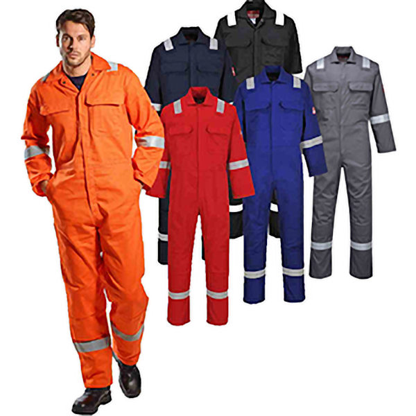 Portwest Bizweld Iona Flamskyddad Overall/Overall M/R Orange M/R